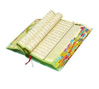 Quran Viral Maqdis Noble Corano traduzione parola per parola con significato Corano libro Corano colore sacro inglese arabo indice tematico segnalibro (verde, etichette MQ A4)