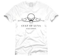 QURUMBAGH Cult of Luna Salvation Print Unisex T-Shirts Men Tee Cotton Tops White Shirt XXL