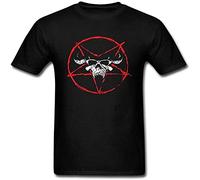 QURUMBAGH Danzig Band Circle of Snakes Print Unisex T-Shirts Men Tee Cotton Tops Black Shirt XXL