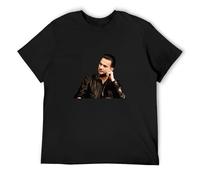 QURUMBAGH John Carpenters in The Mouth of Madness Poster Print Unisex T-Shirts Men Tee Cotton Tops Black Shirt M