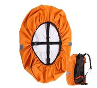 Qurygin Copertura impermeabile per zaino, impermeabile, riflettente, per escursionismo, borsa scolastica portatile, per escursionismo, ciclismo, viaggi, campeggio, uomo e donna