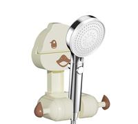 Qurygin Ganci a per doccia | Supporto mobile regolabile per soffione doccia - Supporto per maniglia doccia con simpatico design a per bambini, familiari e amici