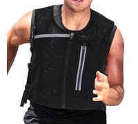 Qurygin Gilet da corsa con sistema di idratazione, per ciclismo, traspirante, per equitazione, arrampicata, attività all'aperto, ciclismo, escursionismo, fitness, palestra, campeggio