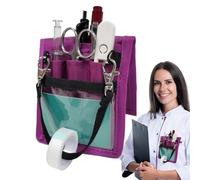 Qurygin Organizer tascabile per infermieri, borsa da cintura per infermieri, multi scomparto utile, con porta nastro, piccola tasca per attrezzi per stetoscopio