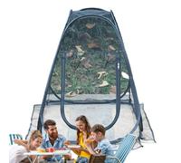 Qurygin pieghevole portatile a rete, a rete per esterni, a rete a baldacchino, per riparo dello schermo, pieghevole, antivento, cortili per adulti e bambini