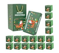 Qurygin Salvadanaio di Natale - Cassa rimbalzante - pieghevole creativa per Natale, compleanno, serata di gioco, adulti, viaggi, feste, vacanze, matrimoni