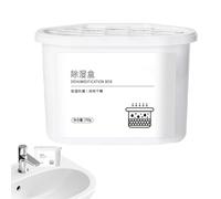 Qurygin Scatola deumidificatore - Deumidificatore senza profumo, efficiente, a lunga durata, portatile, elimina l'umidità per armadietti, cucina, bagno, mobili, riduzione 'umidità, auto, armadio