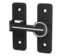 Qurygin Serrature per porte | 90/180 gradi Chiusura di sicurezza per porte resistenti, serratura di rinforzo scorrevole anti-furto resistente all'usura Home Defender per armadi e giardini