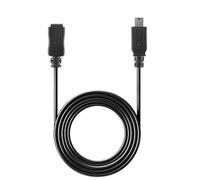 Qusedwey 1.5M Mini USB B Pin un Femmina Prolunga Nero