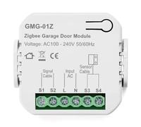 Qusedwey 1 Pezzo di Controller Smart per Garage Tuya Zigbee Universale per Garage, Controllo Remoto 'App, Controllo Vocale per Home