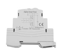 Qusedwey 1 Pezzo Tuya Smart Life ZigBee Interruttore Automatico Su Guida Din 1P Unipolare Contatto Secco Timer Relè App Timer Intelligente