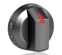 Qusedwey 1 PZ DG64-00473B Manopole nel Acciaio Inossidabile Nero Manopole di Ricambio per Stufa un Gas per NX58M6850SG,NX58J5600SG,NX58J7750SG