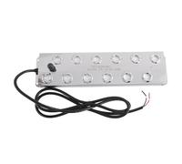 Qusedwey 12 Teste Nebbiogeno Nebbiogeno Ad Ultrasuoni Nebulizzatore Umidificatore d'Aria d'Acqua Nebbiogeno Macchina Nebulizzatore nel Acciaio