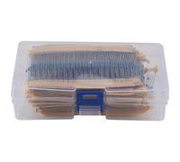 Qusedwey 2600 Pz 130 Valori 1/8 W 0,125 W 1% Resistenze un Film Metallico Set Assortiti Resistenze Assortimento Kit Condensatori Fissi