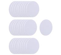 Qusedwey 30 Carte NFC 215, Per NTAG215 NFC Round Card Riscrivibili NFC 215 Card Tag Compatibile con TagMo e per