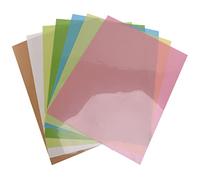 Qusedwey 7 Pezzi/Set Fogli di Pellicola per Lappatura Precisione 'Assortimento per Lucidare La Carta Vetrata 1500/2000/4000/6000/8000/10000/12000 Grana