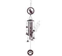 Qusedwey Campanelli Eolici per Esterni, Regali Commemorativi/Regali per Il Trasloco di Una Casa, Campanelli Eolici in Metallo per Gatti per Uso Esterno Ed Interno