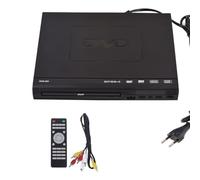Qusedwey DVD-225 Lettore Dvd Domestico Lettore Multimediale Digitale Uscita AV con per TV Lettore Dvd VCD Spina UE