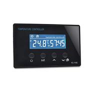 Qusedwey FC-110C 230V10A Mini Termoregistratore LCD per Sauna con Termoregolatore Digitale con Termostato per il Conto Alla Rovescia