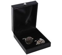 Qusedwey Gemelli con Movimento Meccanico 'Orologio per Polsini di Camicie da Uomo Meccanismo di Orologio Funzionale Gemelli Modellabili Facile Installazione