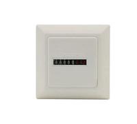 Qusedwey HM-1 Timer Quadrato Contatore Digitale 0-99999.99 Gauge 0.3W AC220-240V / 50Hz AC Contaore Accessorio