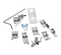 Qusedwey Il Set di Piedini per Bottoni per Macchine da Cucire è Adatto per Macchine da Cucire Multifunzionali per Uso Domestico