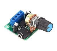 Qusedwey LM386 Super Mini Scheda Amplificatore, 3V-12V, Altoparlante 0.5W-10W Basso Consumo Energetico, per Audio Altoparlante DIY