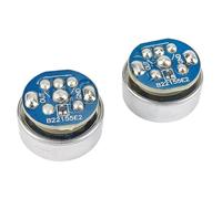 Qusedwey Microfono A Condensatore Elettrete Unidirezionale da 16mm Microfono per Celebrità Web Microfono per Ancoraggio Audio Speaker