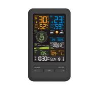 Qusedwey Sensore di umidità del Termometro Digitale Tuya Smart WiFi Metel Weather Index di qualità 'Aria Monitoraggio per la Casa