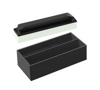 Qusedwey Set di Strumenti per la Pulizia e Supporto per la Pulizia Della Barba, 1 Supporto per la Pulizia Della Barba e 1 Barra di Pulizia per Uomo, Lavandino del Bagno, Rasatura, Riutilizzabile, Dure