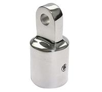 Qusedwey Singola Vite nel Acciaio 316 20Mm Occhio End cap Bimini Top Hardware Marine Barca Yacht Esterno Occhio End Canopy Tube End