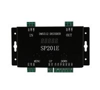 Qusedwey SP201E DMX512 WS2812B WS2811 da Decoder Controller Un SPI, Supporto di più Circuiti Integrati