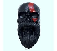 Qusedwey Supporto per con Testa di Teschio Supporto per per Barba da Moto per Supporto per da Moto per Decorazioni da Parete