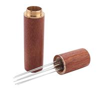 Qusedwey WDT Tool Espresso Coffee Stirrer Espresso Distribution Tool, 6 Colore Palissandro