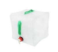 Qusinfc 10 / 20L Campeggio Sacchetto di Acqua Portatile Outdoor Contenitore da Viaggio con Rubinetto Bere Accessori da Campeggio Portatile con Rubinetto Dispenser Pieghevole