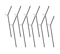 Qusinfc 5/10 connettori per bilanciamento da pesca con fibbie, girelle anti-groviglio, per girelle da pesca in acciaio inossidabile in acqua salata