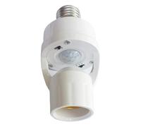 Qusinfc Adattatori automatici dell'incavo della luce di accensione/spegnimento della luce dei sensori a infrarossi di progettazione universale della tecnologia adatta della costruzione Adattatori