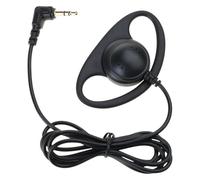 Qusinfc Auricolari USB C/3,5 mm Cuffie auricolari a lato singolo Cuffie con filo Gancio per l'orecchio Heavy Earbud Isolamento acustico Mono auricolare