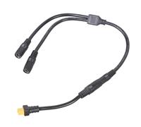 Qusinfc Cavo adattatore femmina ad alta corrente 20A a doppio DC8020 femmina 14AWG rame per cavo di collegamento del generatore solare del pannello solare