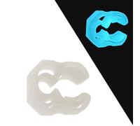 Qusinfc Clip flessibile per attrezzatura subacquea con rotazione completa compatibile con tubi da 10-16 mm per attrezzature sicure Clip separata rapida per tubi da immersione