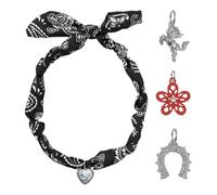 Qusinfc Collana stretta con anacardi con design delicato | Design delicato e confortevole; con ciondolo per vestito; facile da legare e regolare; accessorio alla moda; morbido