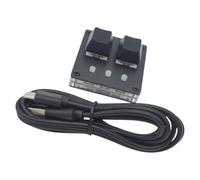 Qusinfc Efficiente 2 Personalizza Interruttori Tastiera Opzionale Con Colore LED Illuminazione Tipo C Per Il Gioco Efficienza Lavorativa Tastiera Luce Colore