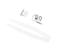 Qusinfc Elegante gioiello bicolore per il corpo, in ottone leggero, in acciaio inox, per l'uso quotidiano e accessori alla moda per denti alla moda, Misura unica, come descritto, come descritto