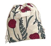 Qusinfc Funzionale Floreale Coulisse Sacchetto di Stoccaggio Trasduttore Auricolare Borse Per Trucco Essenziale E Piccoli Gadget, E