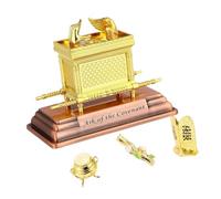Qusinfc Home Display Arca dell'Alleanza Accento, Con base | Modello religioso effetto metallo per tavolo, libreria o mobile Curio
