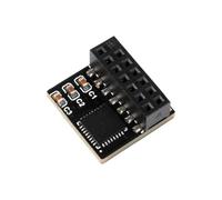 Qusinfc Modulo TPM 2.0 del progetto hardware | Scheda madre SPI a 14 pin, componente aggiuntivo di sicurezza compatto per verifica, lavori di aggiornamento