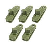 Qusinfc Pali da tenda resistenti al vento avanzati Durabilità Portables per campeggio Backpacking Setup rapidi Ancoraggio a terra Resistenza Tenda Clip