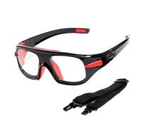 Qusinfc Pallacanestro/Calcio Avant-Garde Moda Occhiali Sportivi Antifog Anti Shock Collisione Occhiali Indossabili Occhiali Sportivi Occhiali Protettivi Per Lavoro All'aperto