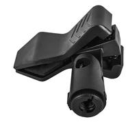 Qusinfc Piccolo microfono Lavalier Clip Per Auricolari Cavo Filo Su Camicie Collare Lavalier Holder Collare Regolabile