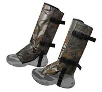 Qusinfc Protezioni elastiche per gambe resistenti ai serpenti traspiranti modificabili per aree selvagge trekking campeggio spedizioni all'aperto impermeabile serpente gamba sentinelle